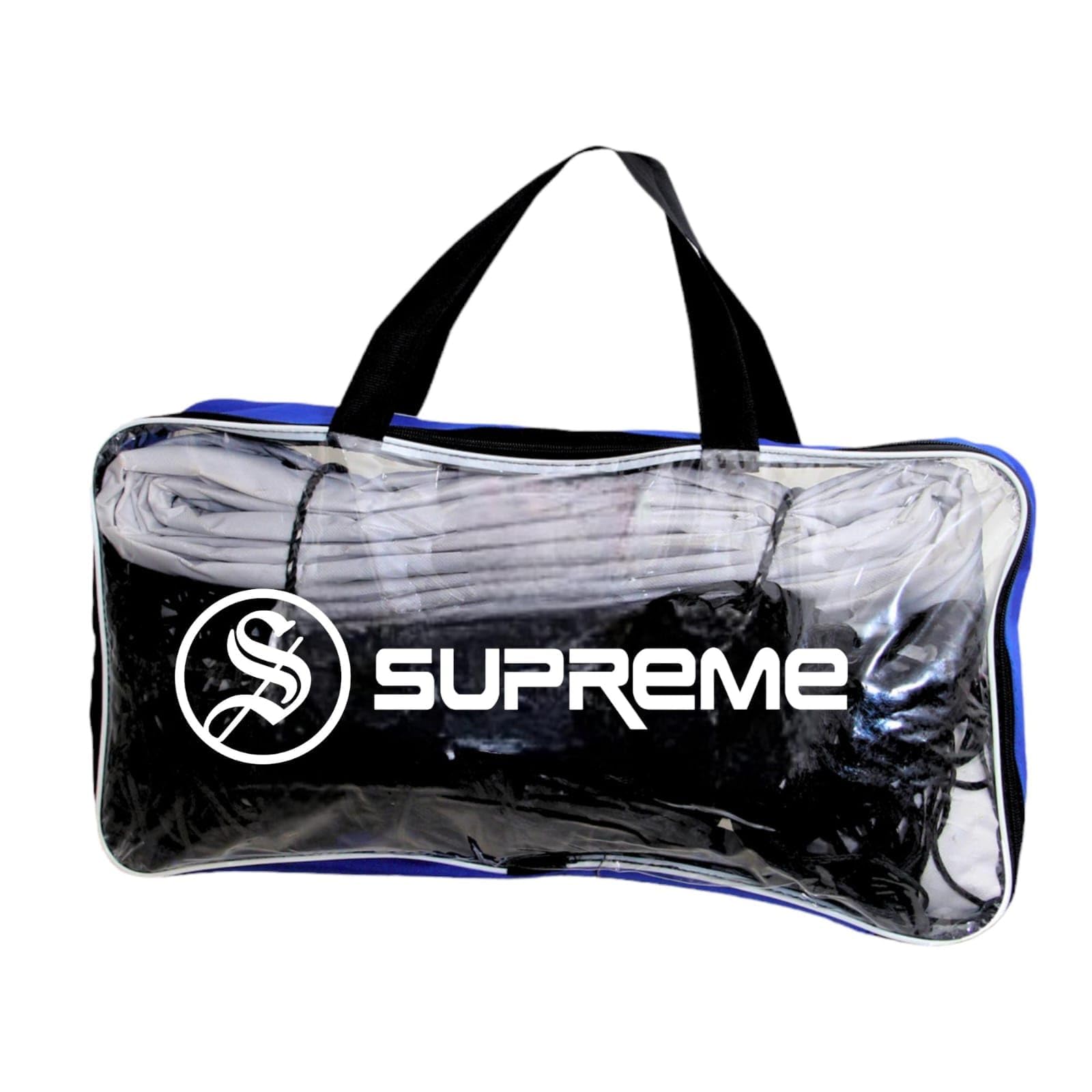 Supreme Throwball Net Power Tournament/Match Quality. (Pack of 1) (Black)