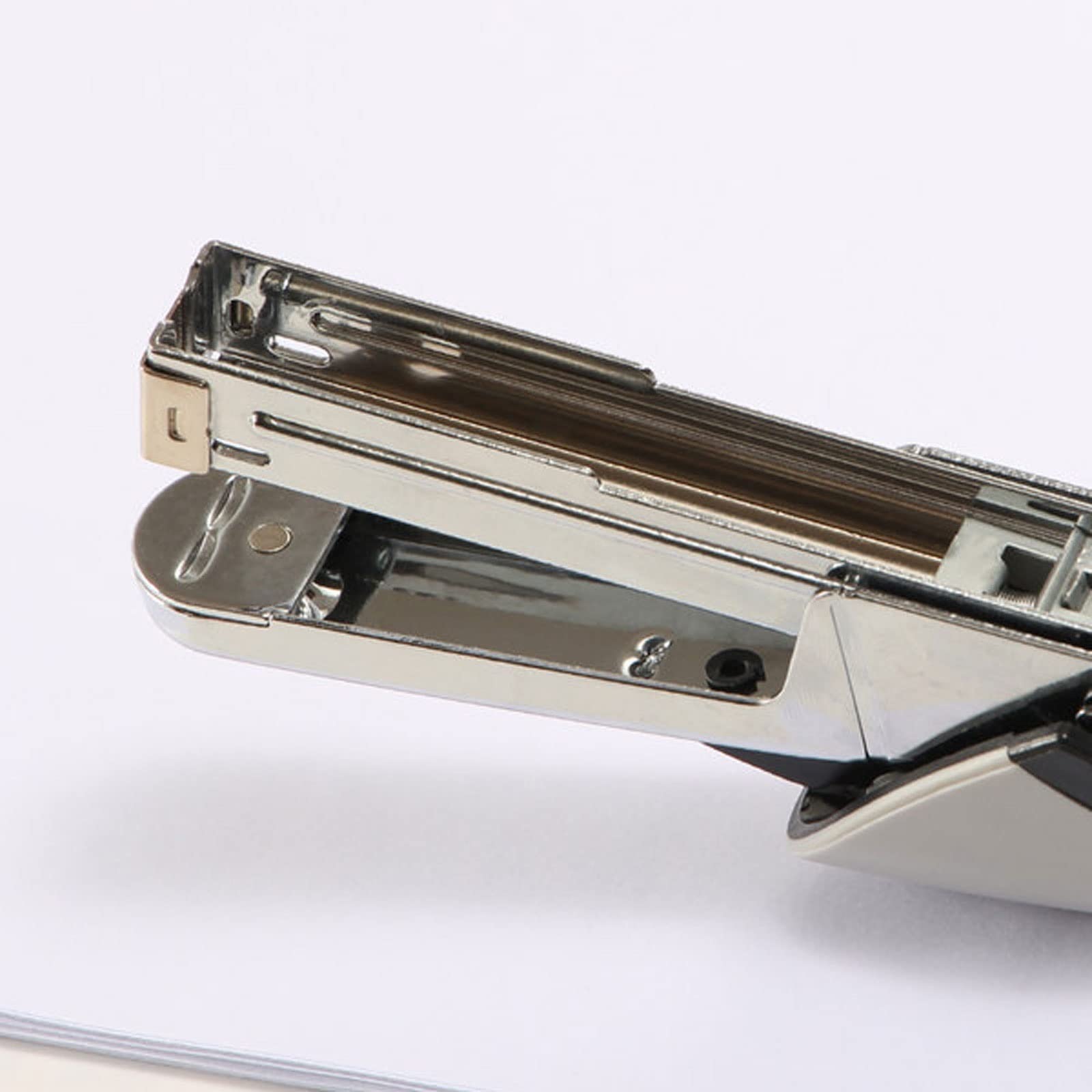 Heftgerät, Büroheftgerät, Büroheftgerät, Hand-Tischheftgerät, Büro-Tischheftgerät hat eine Kapazität von 25 Blatt, leicht zu laden, ergonomisches Heftgerät, geeignet for Büro oder Schreibtisch, Heftge