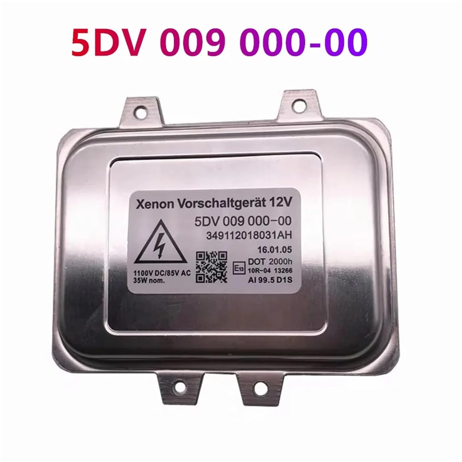 Xenon Ballast OEM 12767670 5DV00900000 5DV009000-00 D1S D1R 1Pcs(White)