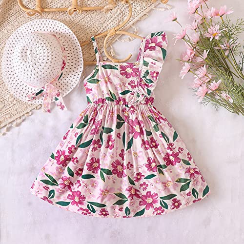 Sweater for Kids Girls Small and Medium Sized Children's Girls Summer Sling Lace Size 12 (Red, 6-7Years)2