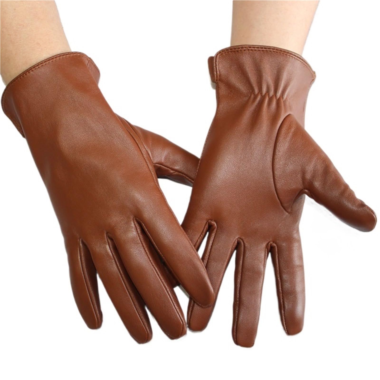Leder-Autohandschuhe Handschuhe Herren Leder Ungefüttert Dünn Sommer Können Touchscreen Outdoor Sport Fahren Reithandschuhe Frühling Und Herbst