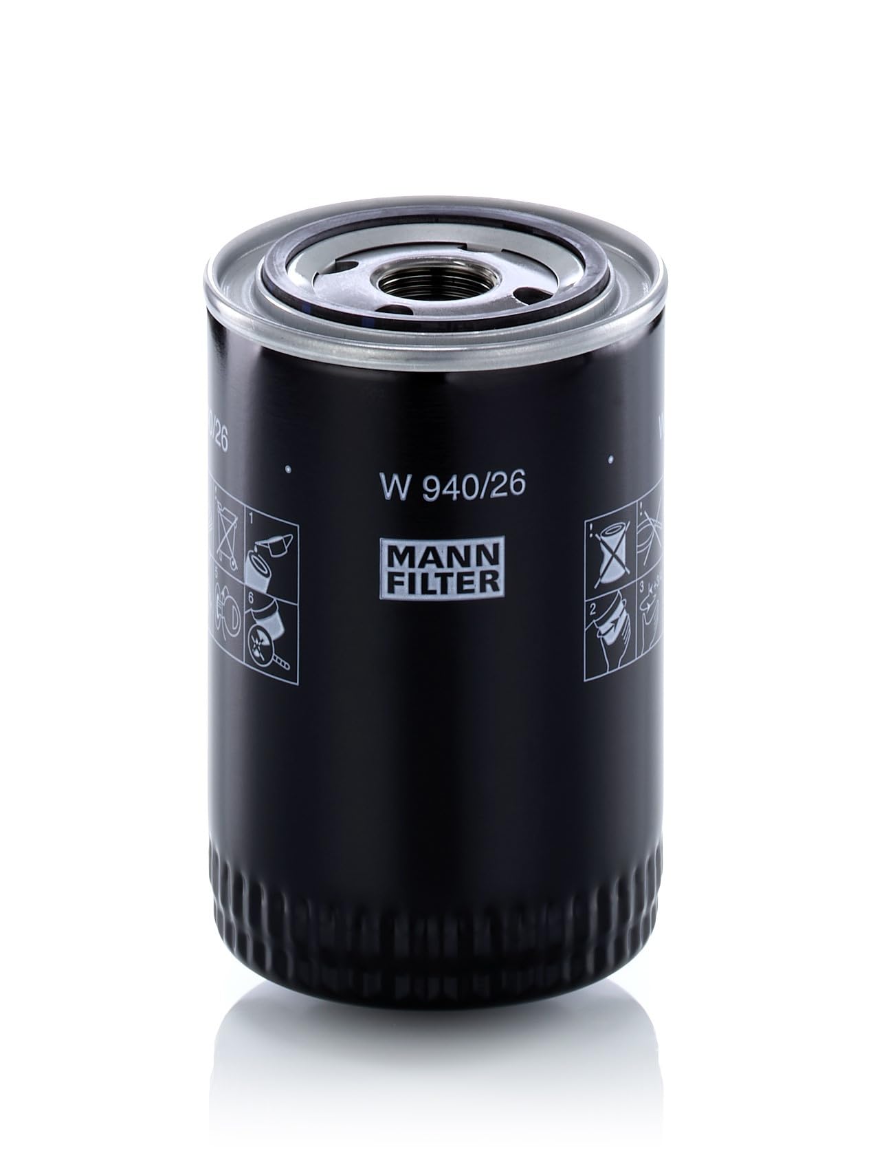 OIL FILTER W 940/26 FOR LAND ROVER 88/109/MK/III/Soft/top/Open/Off-Road/IIA 2.3L