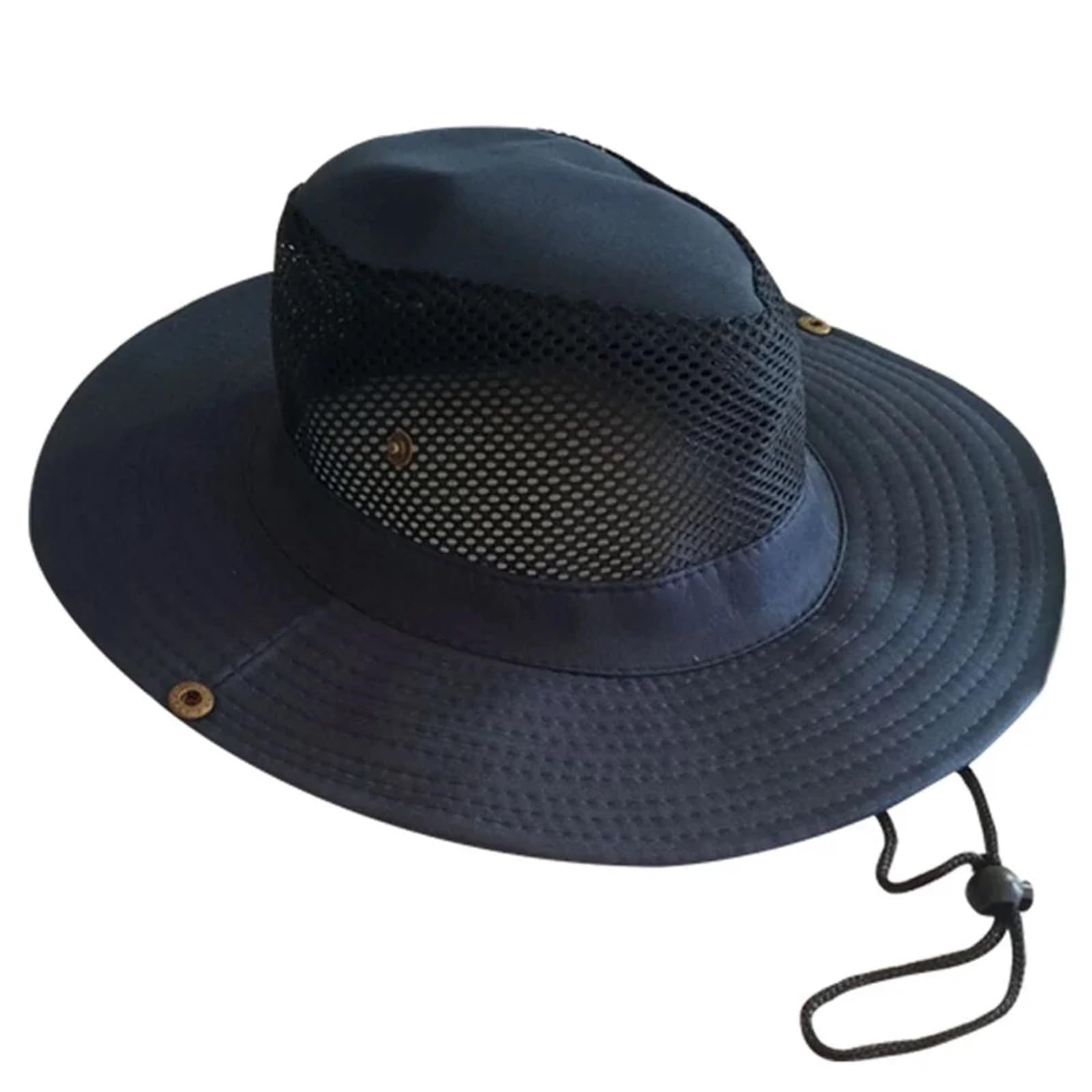 Wanderhut Outdoor Hut Männer Sommer Atmungsaktive Kappe Baumwolle Angeln Mesh Hut Wandern Strand Sonnenschutz Caps for männer für Outdoor-Sportarten(Gray)