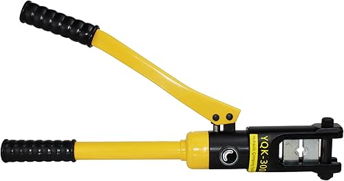 Miniatura 3 de HFS (R) Crimpadora de terminales de alambre hidráulico Herramienta de prensado de cable de batería con troqueles Herramienta de prensado de alambre