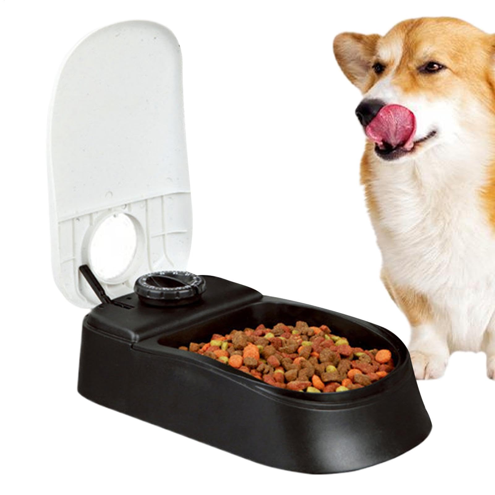 Cat food dispenser programable y comedero automático mascotas pequeñas de comida húmeda