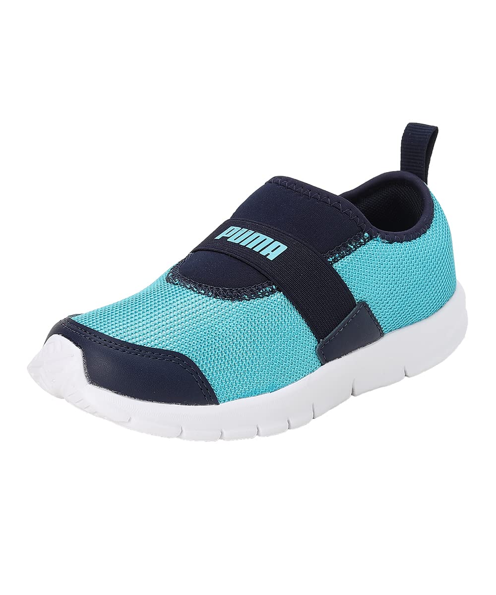 Puma Unisex-Kid Smile PS Blue Atoll-Peacoat-White Sneaker - 2UK (39386202) (B0BN67HPVX) Amazon Price History, Amazon Price Tracker
