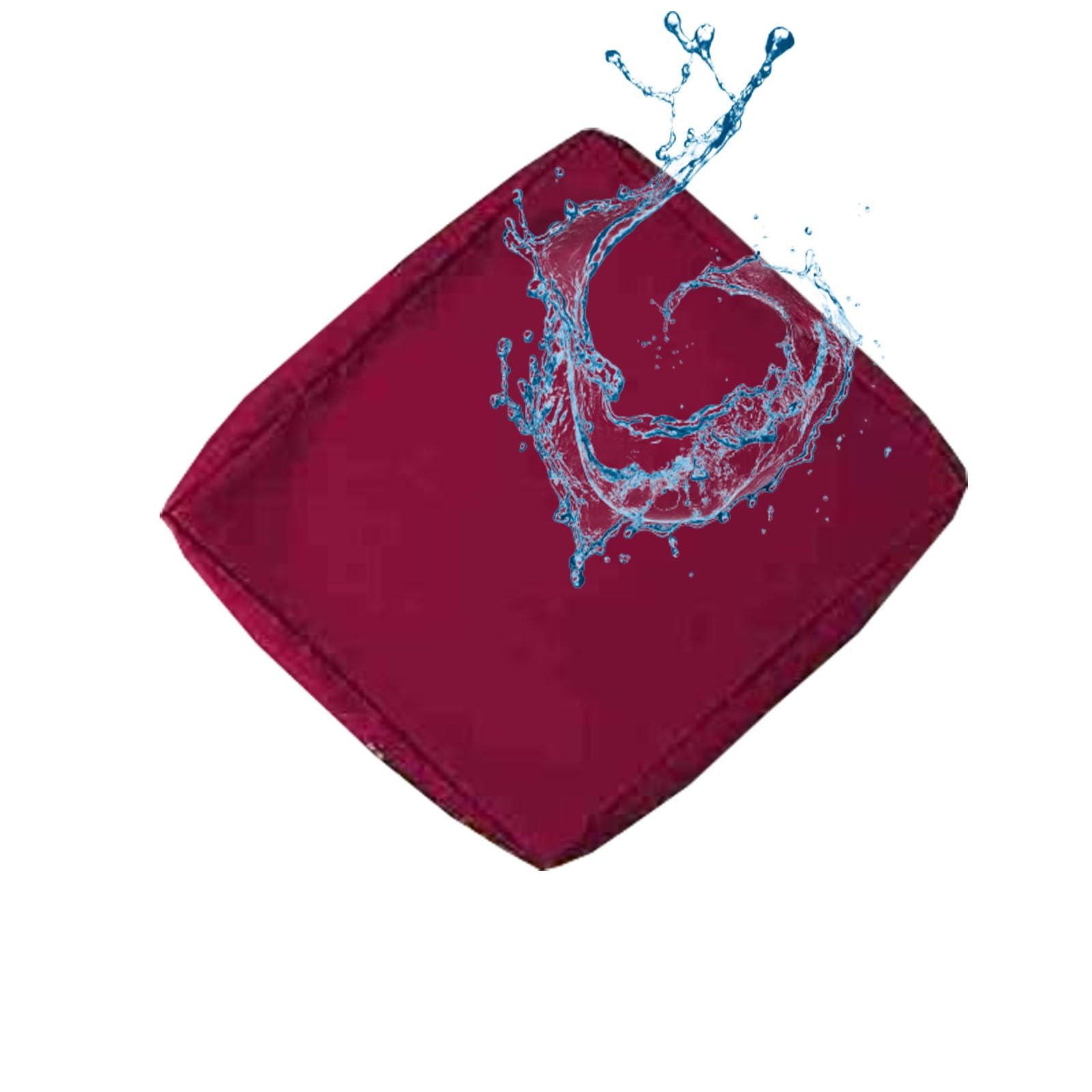 SPeesy Waterproof Sofa Seat Cushion Cover with Zipper Cushions Chair Seat Removable Cover Pads Cover for Indoor Outdoor Patio Rattan Furniture(@10,60x60cm/24x24in)