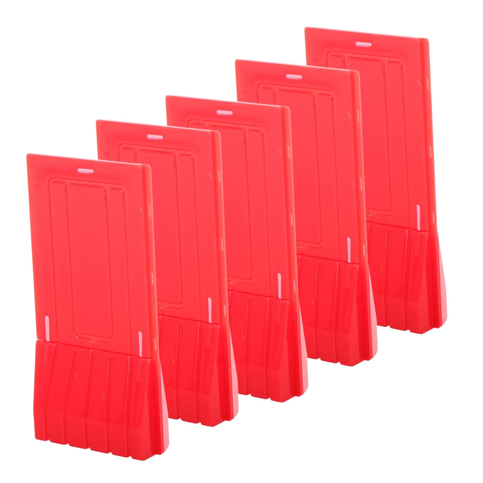 Toddmomy 5pcs Miniature Traffic Sign Play for Plastic Road Signs Construction Party Favors for Imaginative Play Safe Roleplaying Games