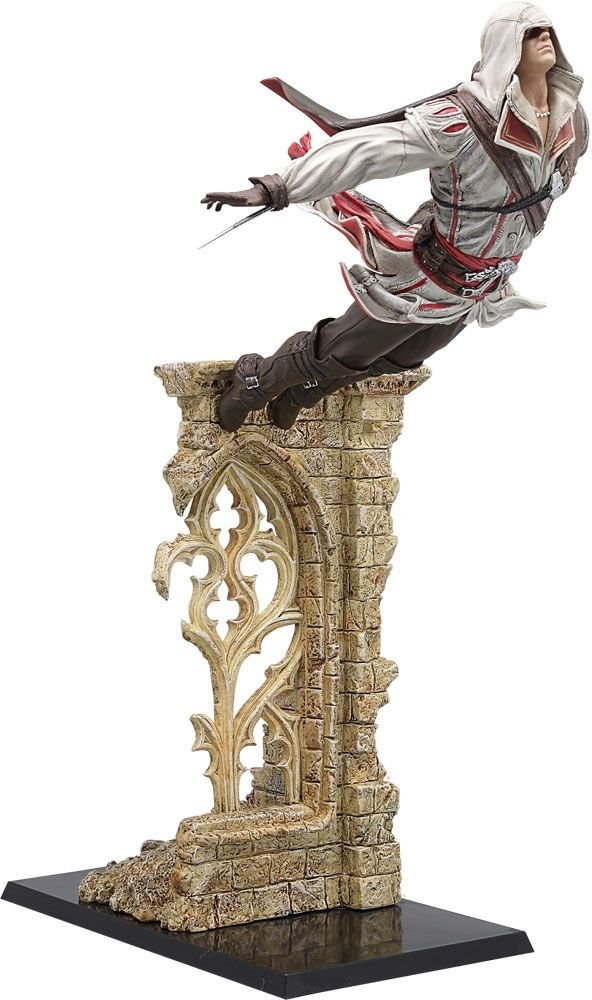 ASSASSIN’s  EZIO LEAF of FAITH Assassins Creed Ezio Leap of Faith Collectors Edition Statue