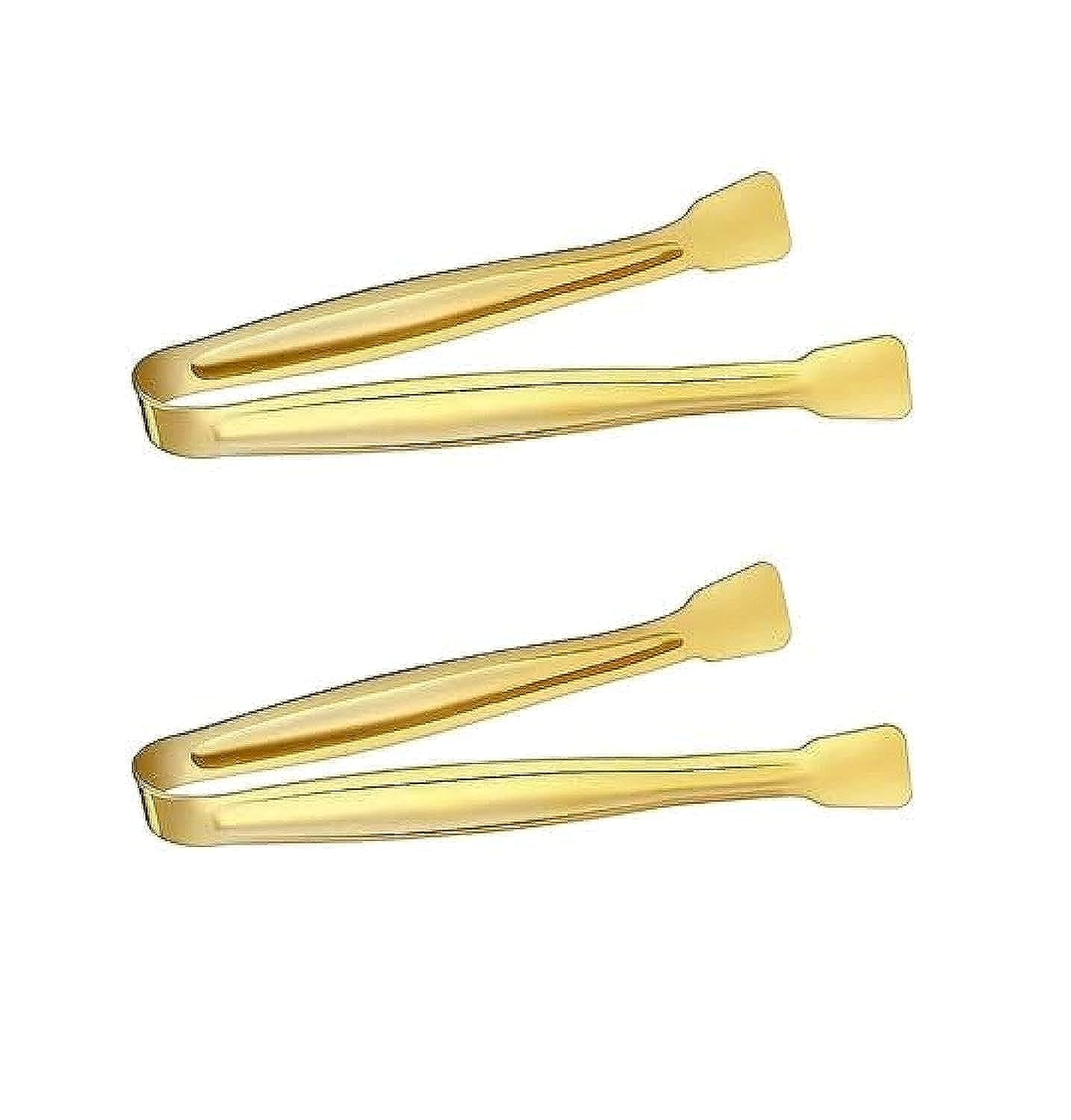 Metal Incense Burner Tongs, Specially Designed to Handle Incense-Gold (2)