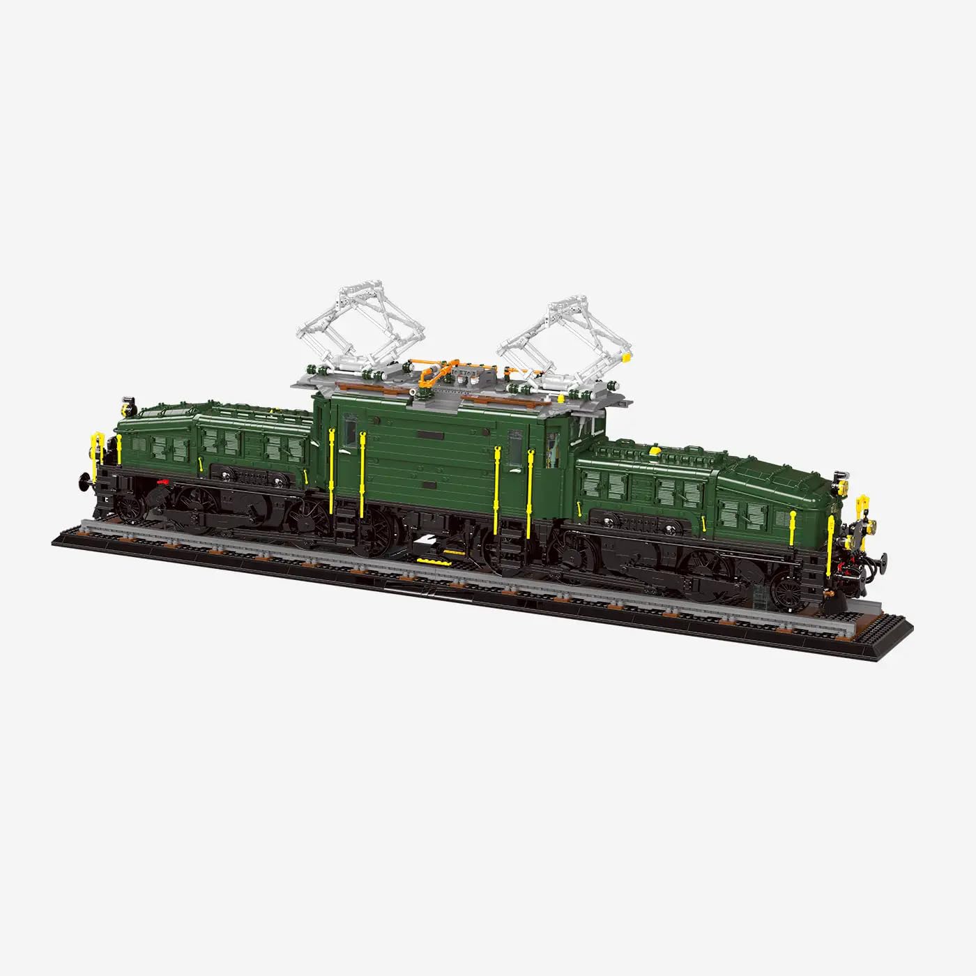 BlueBrixx Locomotiva a coccodrillo svizzero, 9225 mattoncini da costruzione