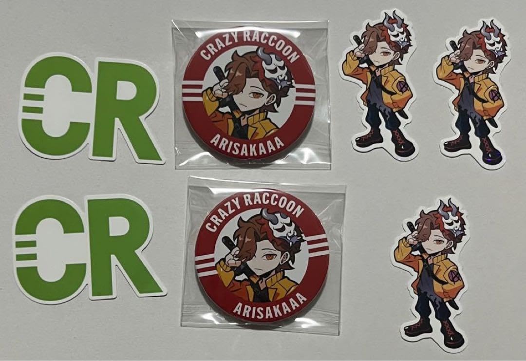ありさか CRストア 缶バッジ ステッカー 【公式通販】