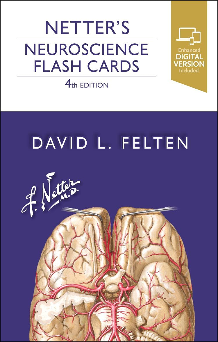 Netter's Neuroscience Flash Cards 9780323756433 Medicine & Health Science Books