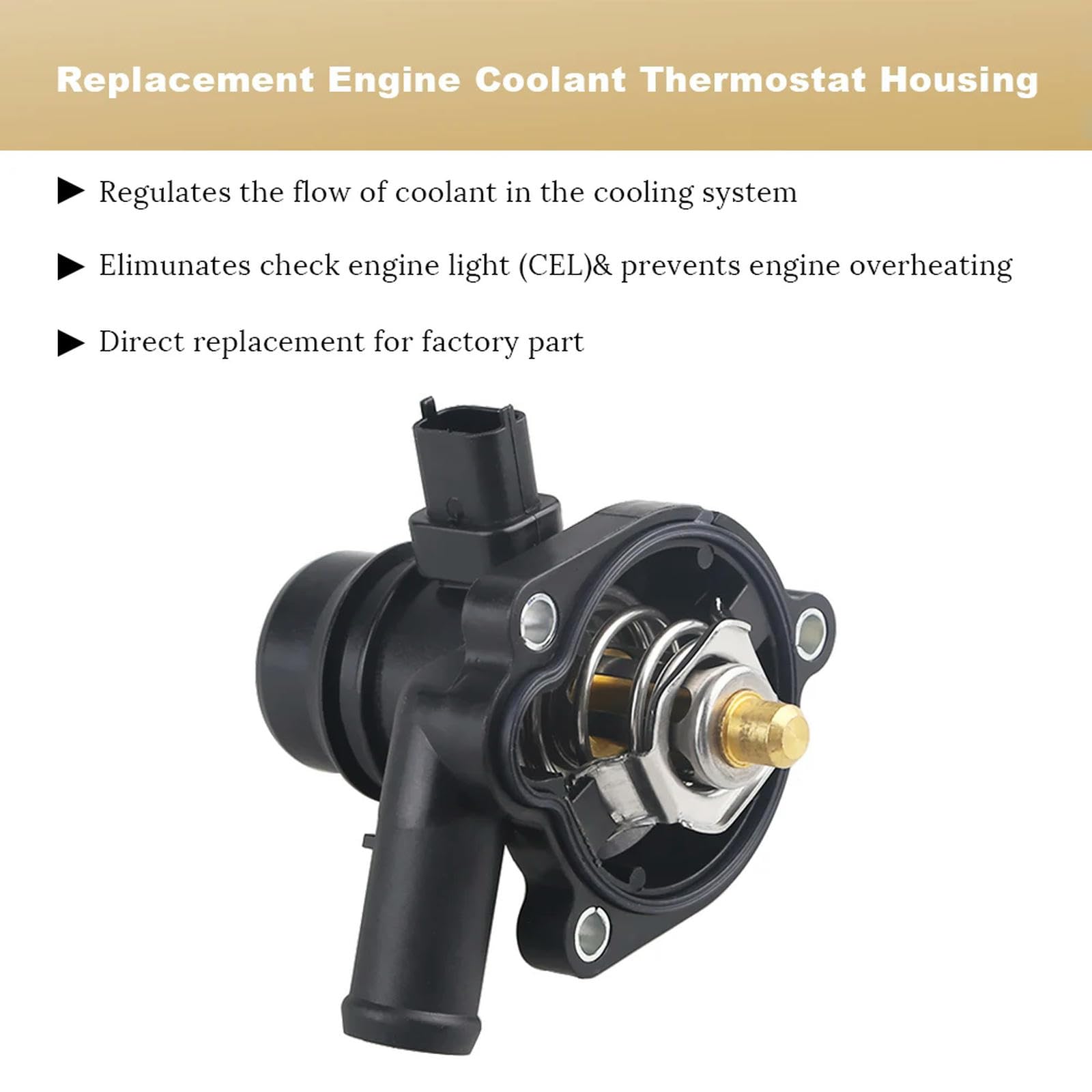 Zestaw obudowy termostatu chłodzącego silnika dla Chevy Cruze Limited 1.4L 2011-2016 OEM 55565336 55579010 902808