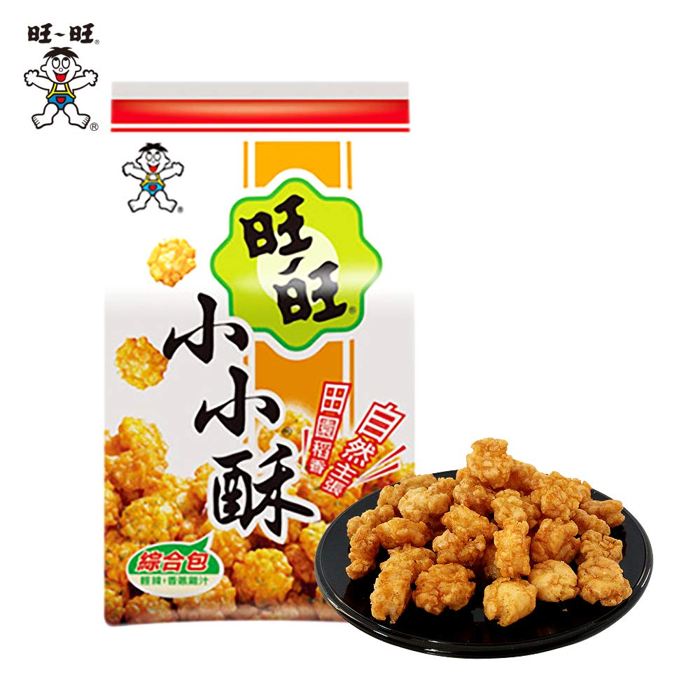 Want Want Fried Rice Crackers Senbei 155g 仙貝 油炸 旺旺 (Mini Size Fried)