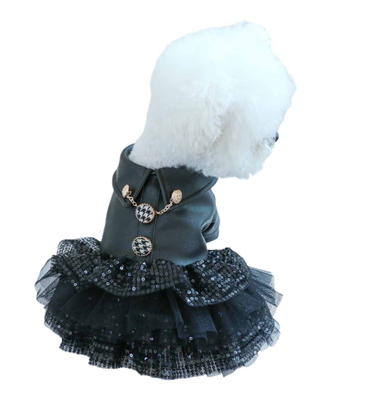 Dog Dresses for Small Puppy Princess Dresses Pet Skirt Luxury Dog Wedding Dress Classic Bow Dog Dresses for Small Dogs Small Dog Costumes Dress for