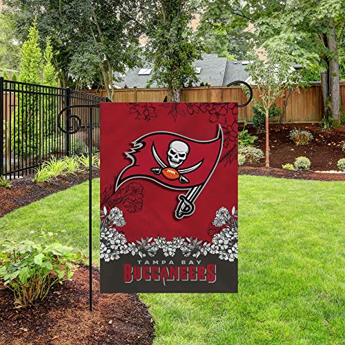 Image of Rico Industries NFL Standard /Primary 13 inch x 18 inch Double Sided Garden Flag - Great Gift for Men, Women, & Fans