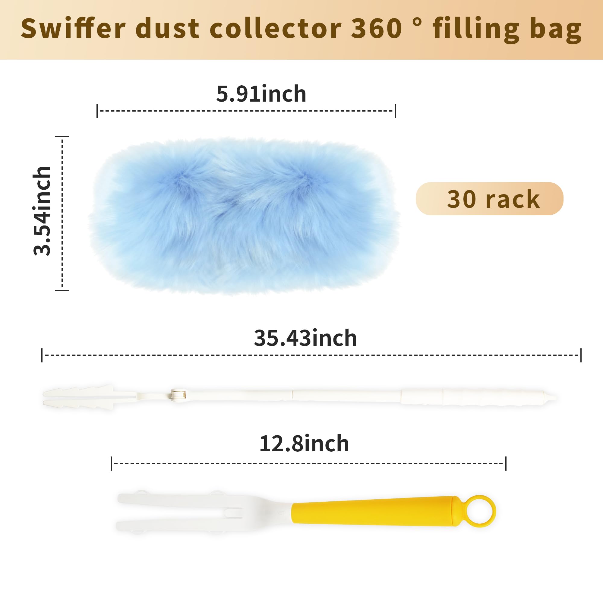 Kit de recharge 360° pour Swiffer Duster, lot de 25 et 1 poignée, plumeaux multi-surfaces avec 4 microfibres Kit de plumeau efficace pour nettoyer les poils d'animaux, la maison, le bureau, les Kit de recharge 360° pour Swiffer Duster, lot de 25 et 1 poignée, plumeaux multi-surfaces avec 4 microfibres Kit de plumeau efficace pour nettoyer les poils d'animaux, la maison, le bureau, les