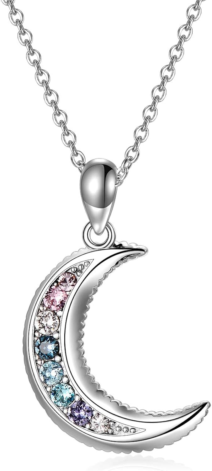 Buy AOBOCO Sterling Silver Crescent 
