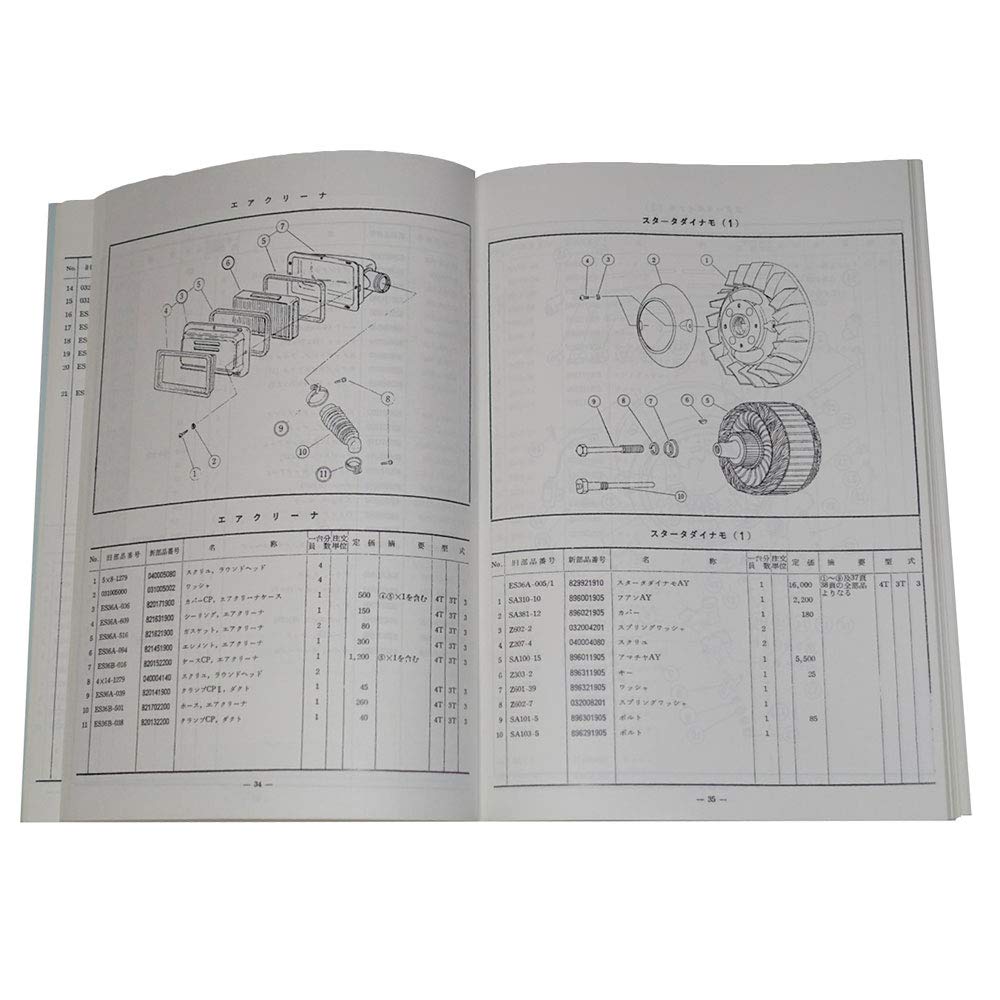 Amazon.co.jp: ラビット パーツリスト 1965 冊子 S301B R0036