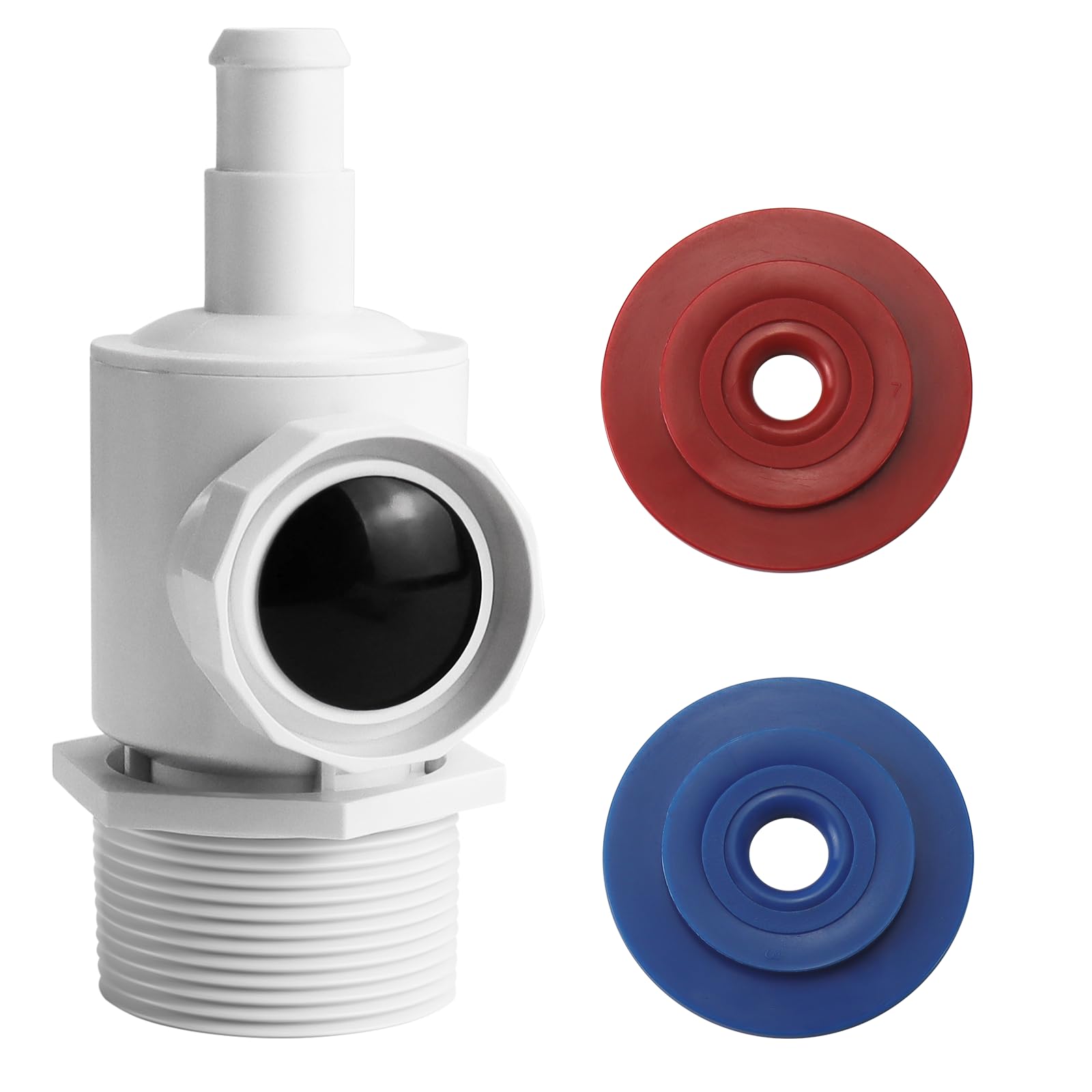 Funmit 9-100-9001 Universal Wall Fitting Connector Assembly Compatible with Polaris 180 280 280 380 3900 Sport and 480 Pro Automatic Pool Cleaners