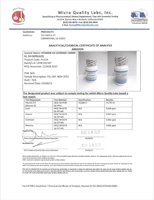 Amazon Com Prohealth 2 Pack Vitamin D3 Extreme 50 000 Iu 24 Capsules Each Helps Boost And Support Healthy Bones And The Immune System Gluten Free Soy Free Health Personal Care Amazon Com Prohealth 2 Pack Vitamin D3 Extreme 50 000 Iu 24 Capsules Each Helps Boost And Support Healthy Bones And The Immune System Gluten Free Soy Free Health Personal Care