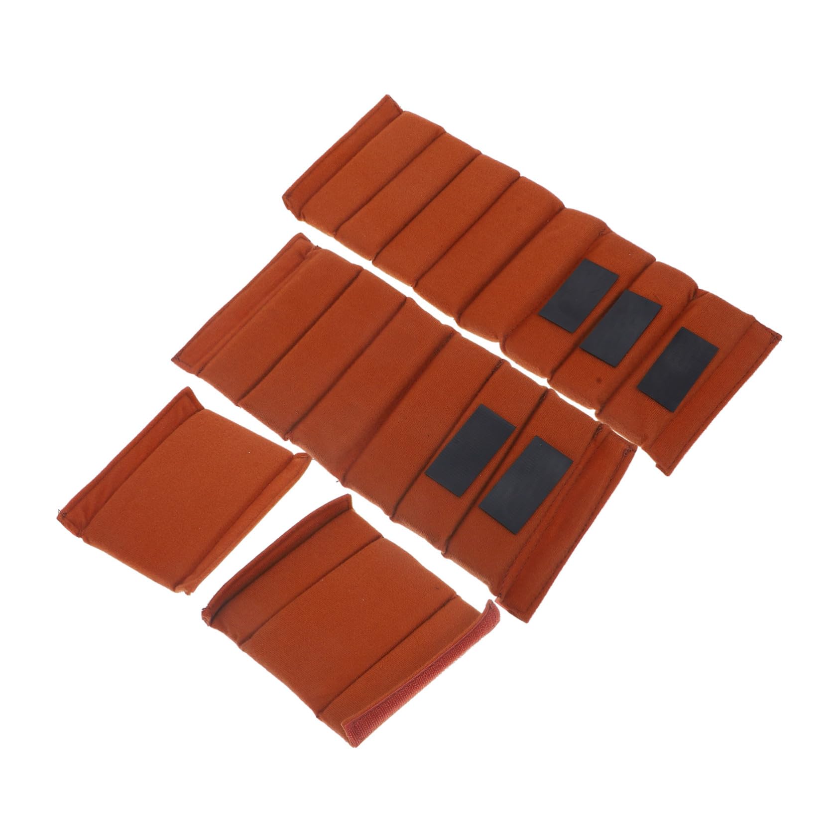 Inserto De Cámara Divisores Adhesivos 4 Piezas para Bolsos De Cámara,Organizador Práctico para Fotógrafos,Multifuncional y Ajustable,Color Marrón,Accesorios para Mochila De Fotografía