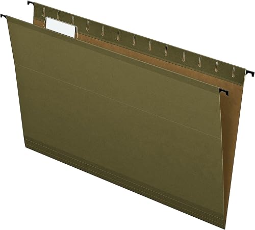 Miniatura 2 de Pendaflex SureHook - Carpetas de archivos colgantes reforzadas tamaño legal verde estándar corte 15 20BX 6153 15