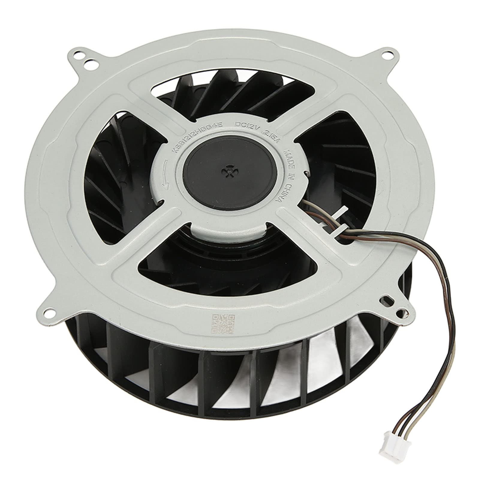Ventola Di Raffreddamento Ps5 Interna – Metallo E ABS, 12V 2.15A 23 Pale, Ricambio Universale Per Console