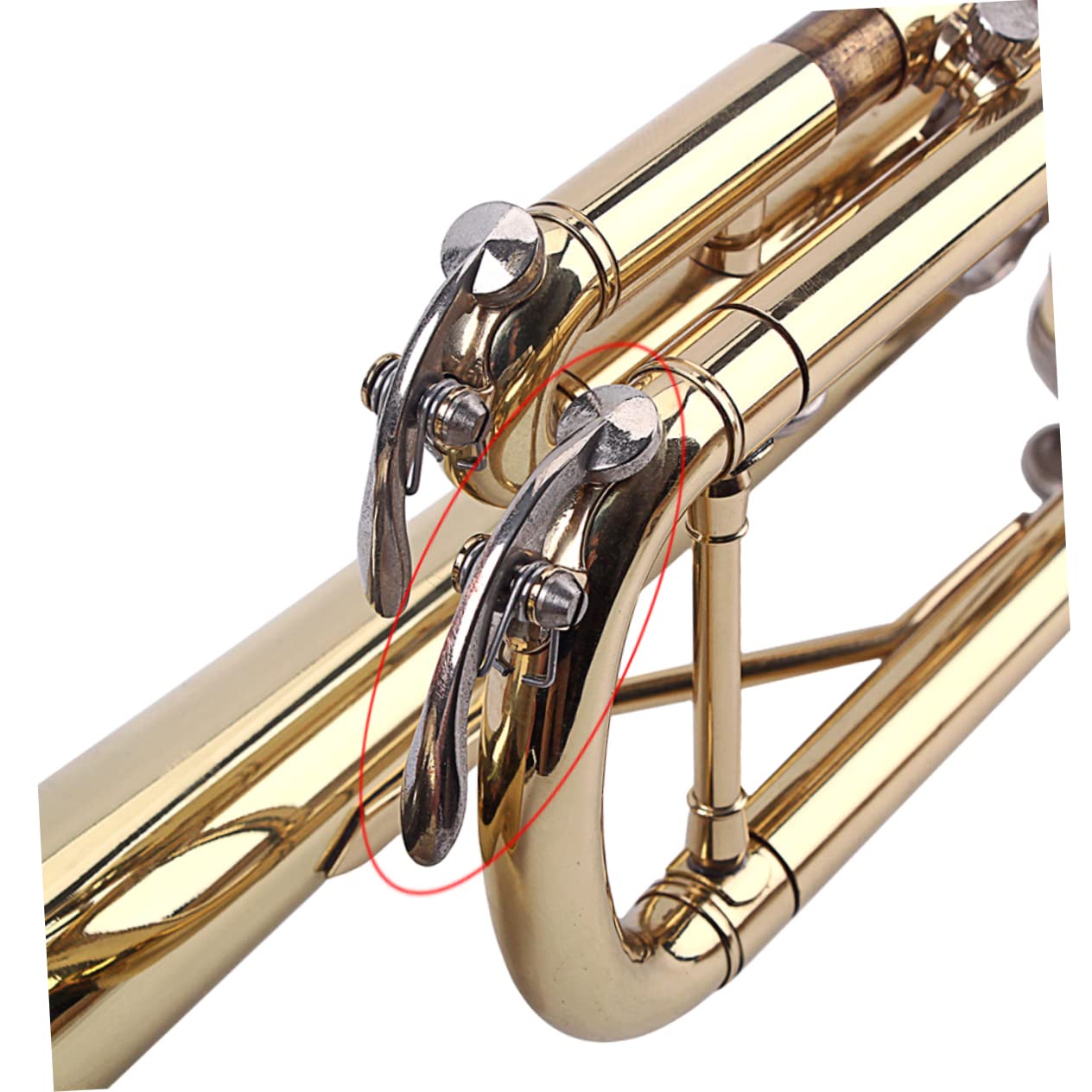 ULDIGI Trumpet Brass Instrument Accessory 47.8mm Waterproof Valve Key for Repair Maintenance