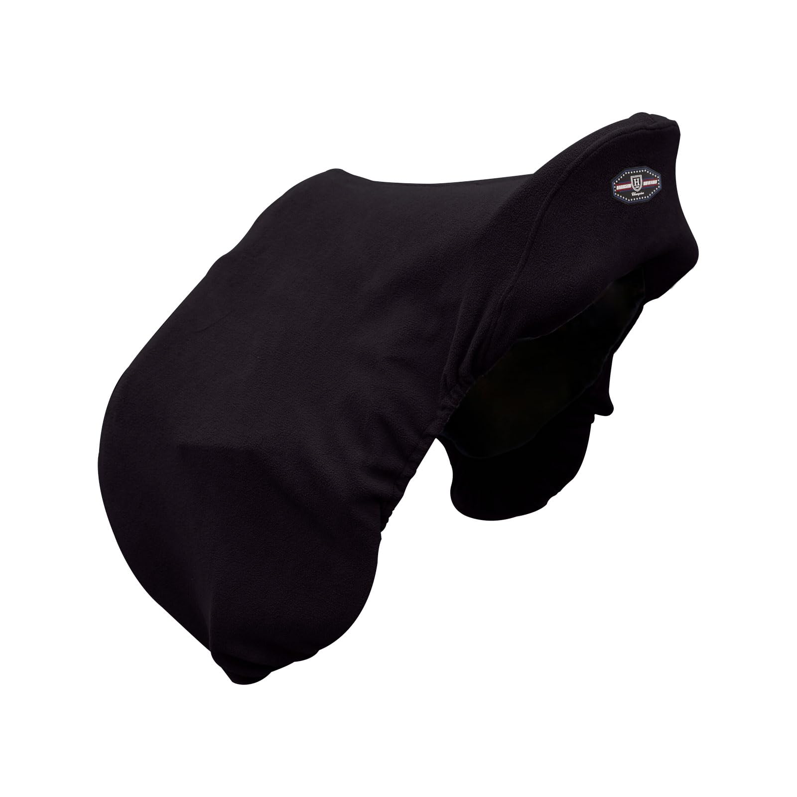 Harrison Howard Essential - Funda de Forro Polar para Silla de Caballo, para Doma de Caballo, protección fiable, prevención del Polvo, Lavable a máquina, Color Negro
