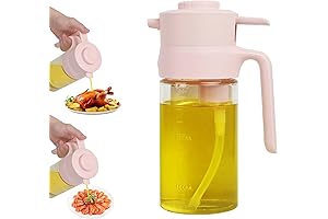 Premium Pink Oil Dispenser: Elevate Your Kitchen with Precision and Style!