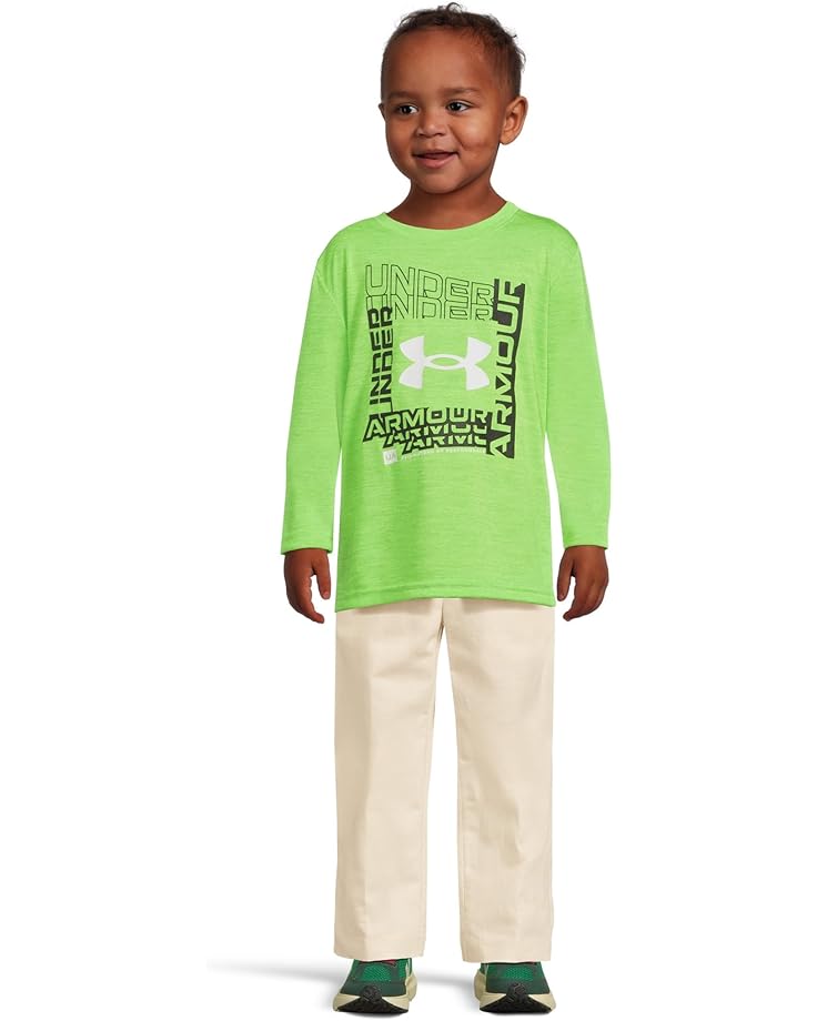 Under Armour Kids Logo Frame Twist Tech Long Sleeve (Little Kid) - #4 of 4