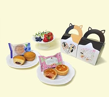 苺タルト♡猫&ひよこ Amazon.co.jp: 中山製菓 猫いちごタルト 1箱(3個) : 食品・飲料
