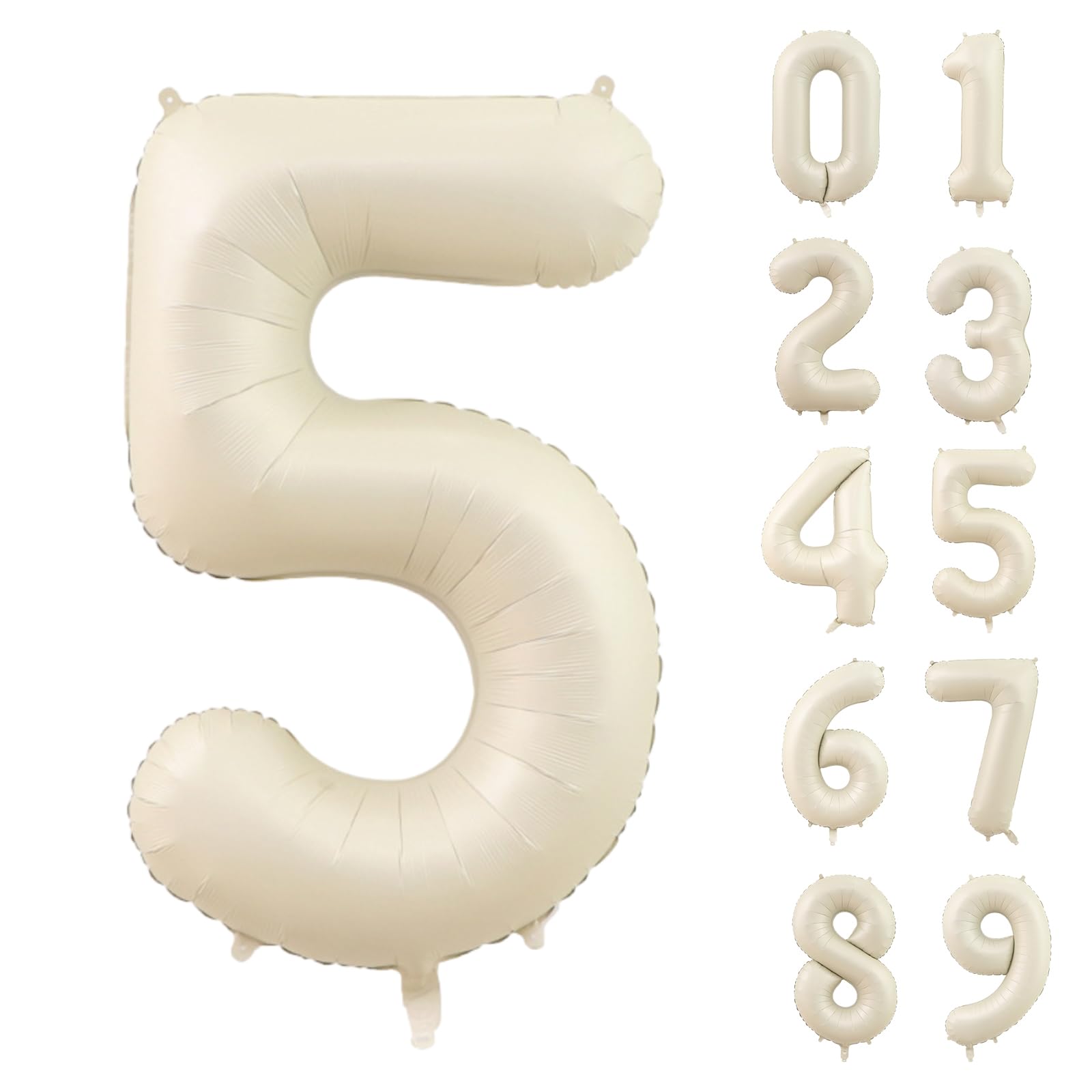 ナンバーバルーン【5】 Amazon | シルバー 誕生日 数字 バルーン ナンバー バルーン 5