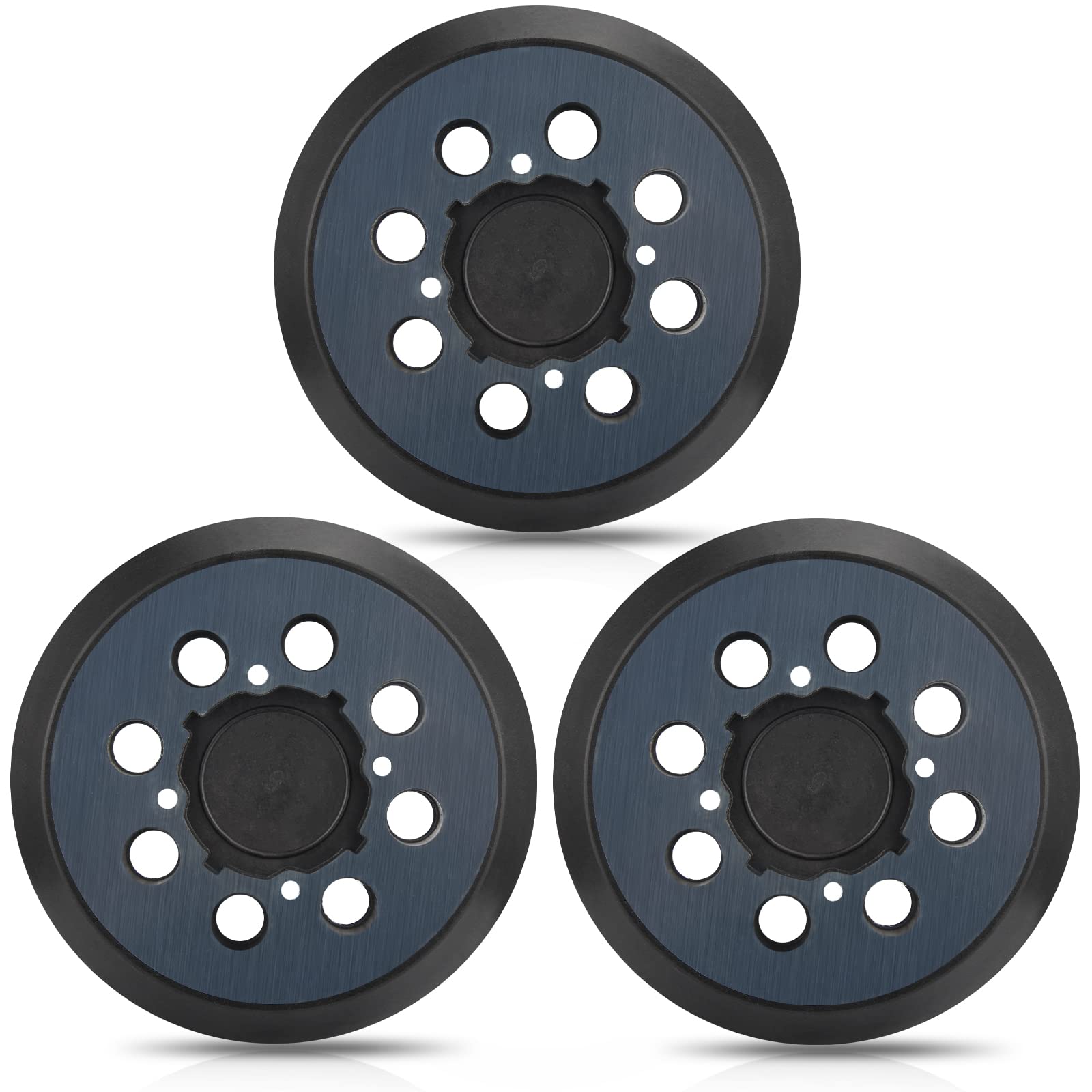 Sander Pad for Dewalt, 2 Pack 5" 8 Hole Hook and Loop Orbital Sander Pad Replacement for DeWalt DWE6421 6421K DWE6423 6423K DCW210B (4 Screw Holes Sanding Part for DeWalt DWE64233 & N329079)