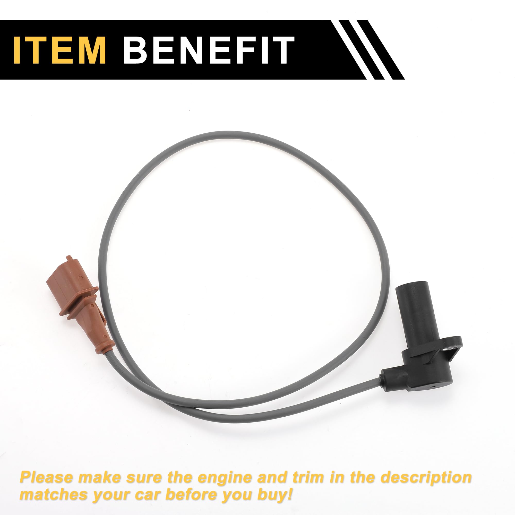 1 Pc Capteur De Position Du Vilebrequin No.95560638111 Pour Porsche Cayenne S 9Pa 4.8 07-10 Capteur De Vilebrequin Robuste Pour Moteur De Voiture Solide