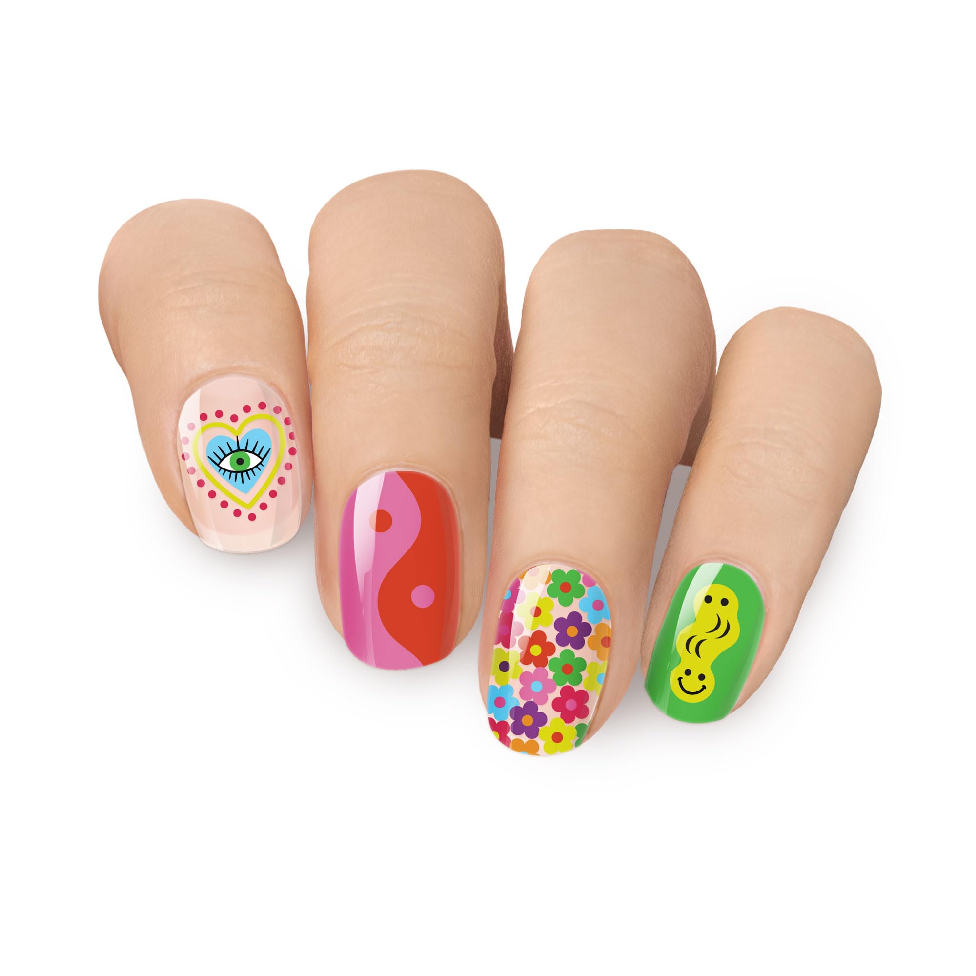 MOYOU LONDON Semi Cured Gel Nail Strips - 20 Pcs. Nail Wraps for Salon-Quality Manicure - Works with Any UV Nail Lamp - Easy to Apply, Trim, & Remove Gel Nail Stickers - Image 2