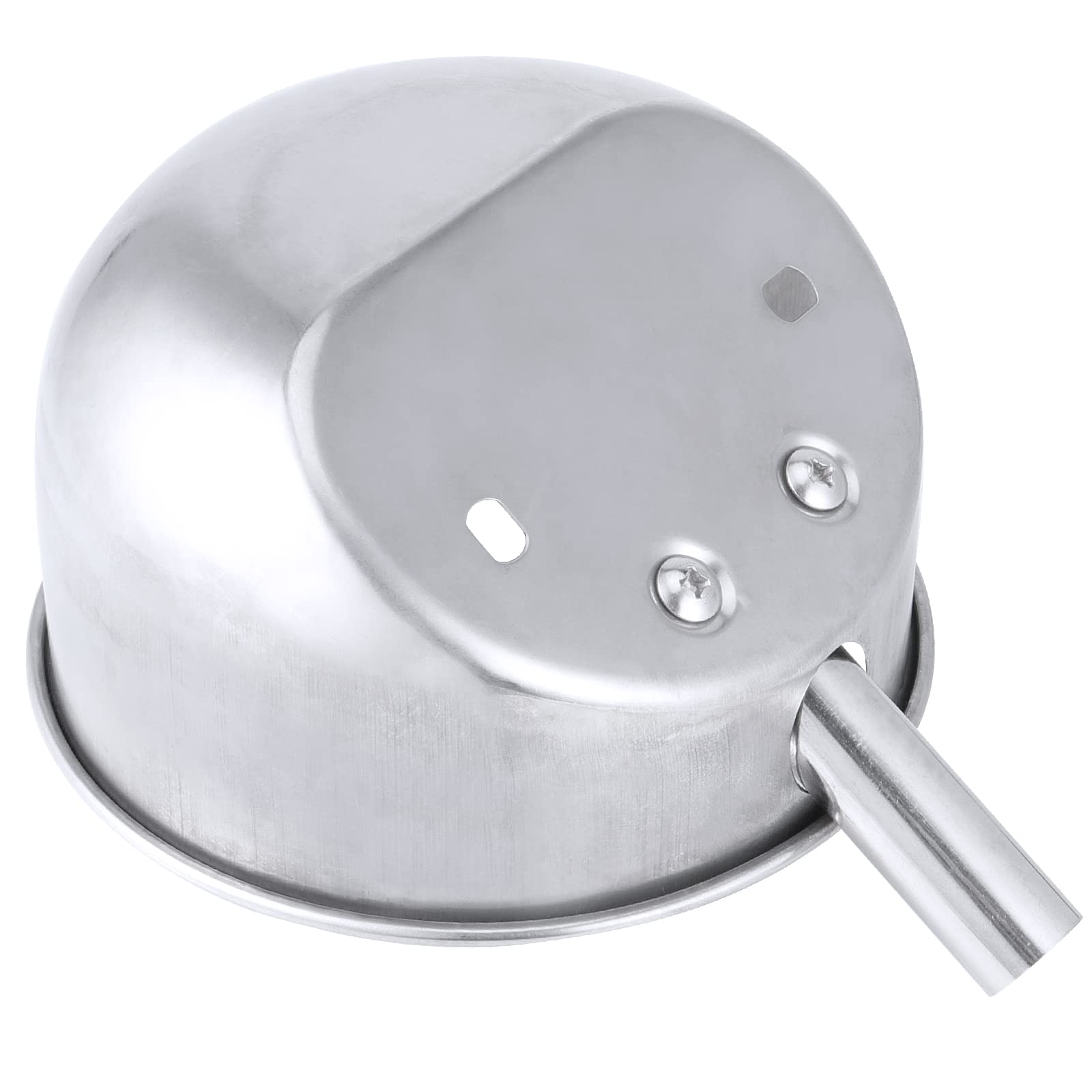 Paquete de 2 bebederos automáticos de acero inoxidable con pinza de agua de 1/2 pulgada, bebedero de ganado para lechones, cabras, ovejas y otros animales de granja