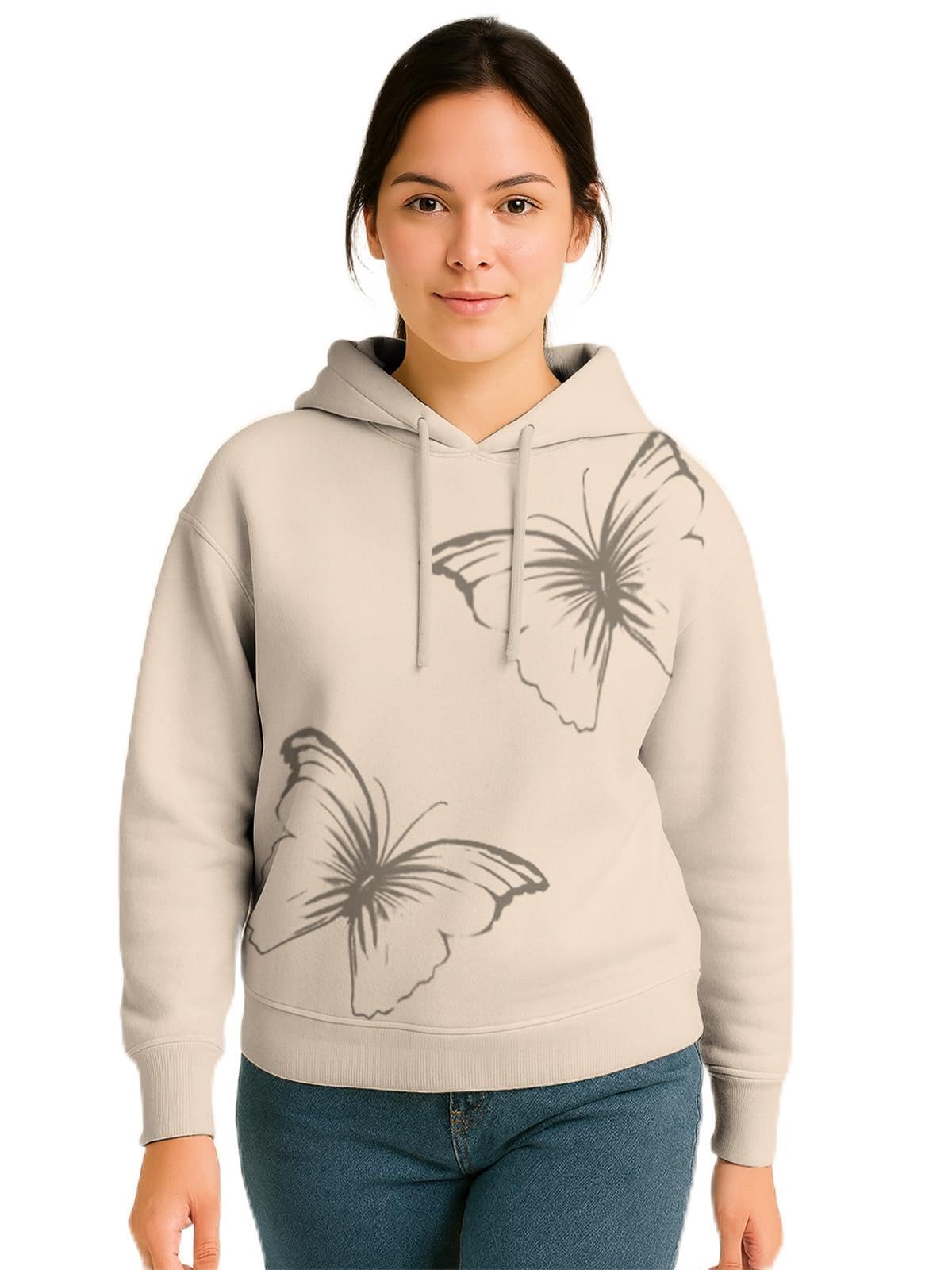 Trendy Cotton Blend Hoodie for Women | Stylish Winter Hooded Sweatshirt for Women-image-23