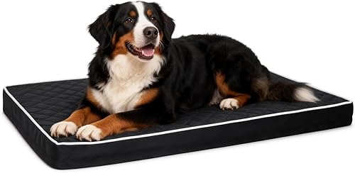 Miniatura 11 de Camas ortopédicas para perros pequeños, impermeables, con funda extraíble lavable y parte inferior antideslizante, cama acolchada para perros para