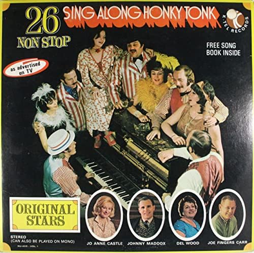 Various Artists: K-Tel 26 Non Stop Sing Along Honky Tonk, Volume 1 - LP Vinyl Record Album image 3