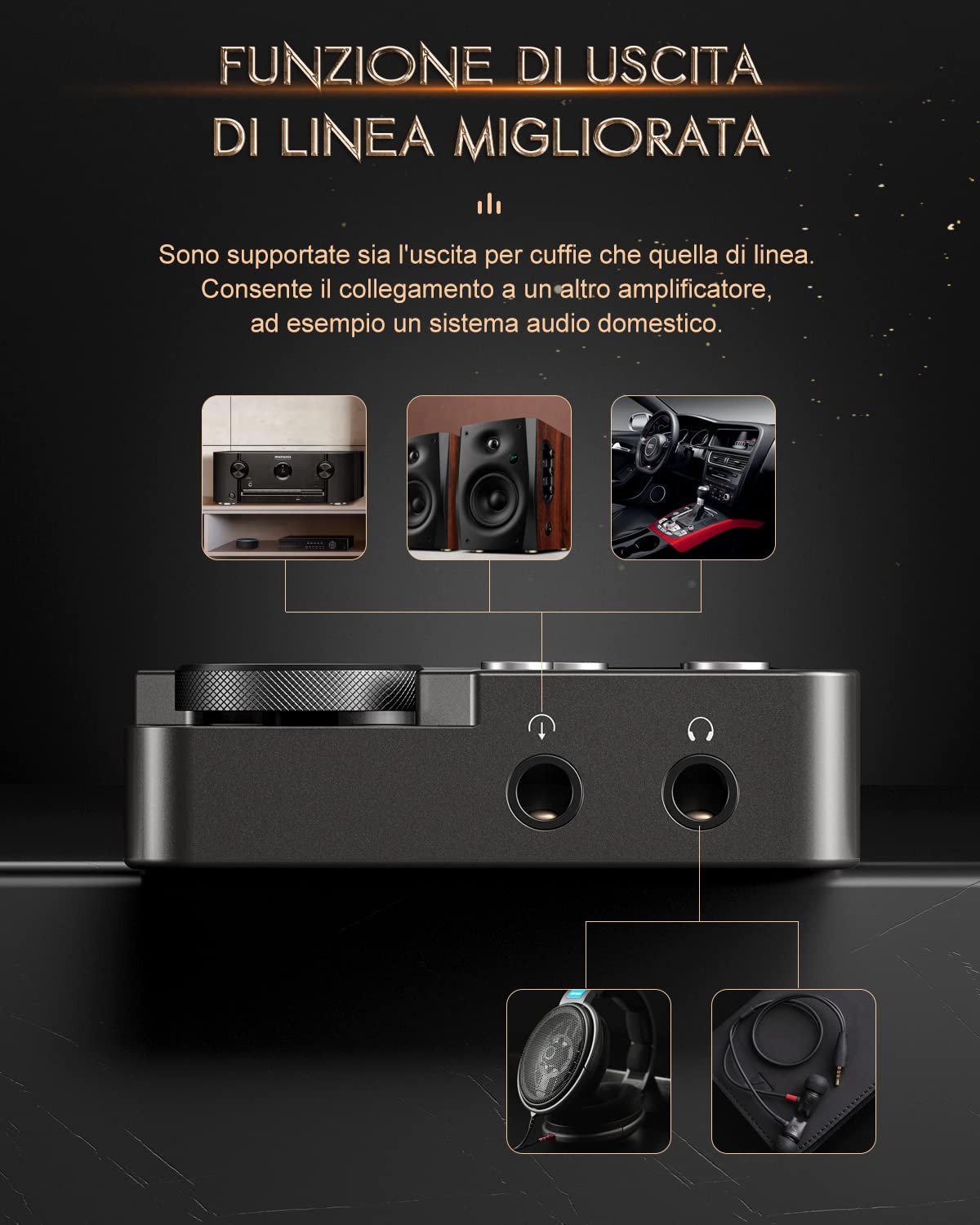 MECHEN M30 Lettore MP3 64GB, Hi Res Lettore FLAC Audio Digitale ad alta Risoluzione DSD Senza Perdita, Doppio DAC CUE Equalizzatore Rotella di Scorrimento, Memoria Espandibile a 256GB (Grigio)