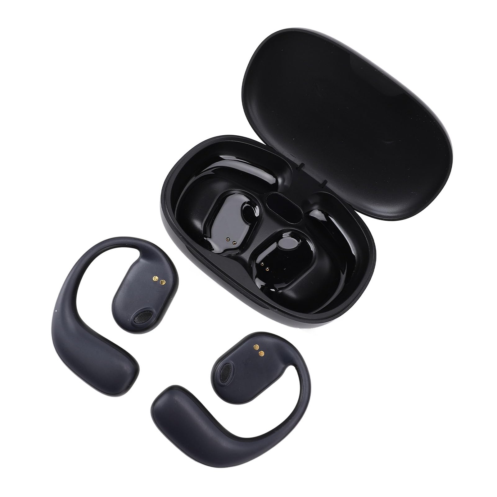 Denash AI Language Translator Earbuds, 74 Langues 70 Accents (Black)