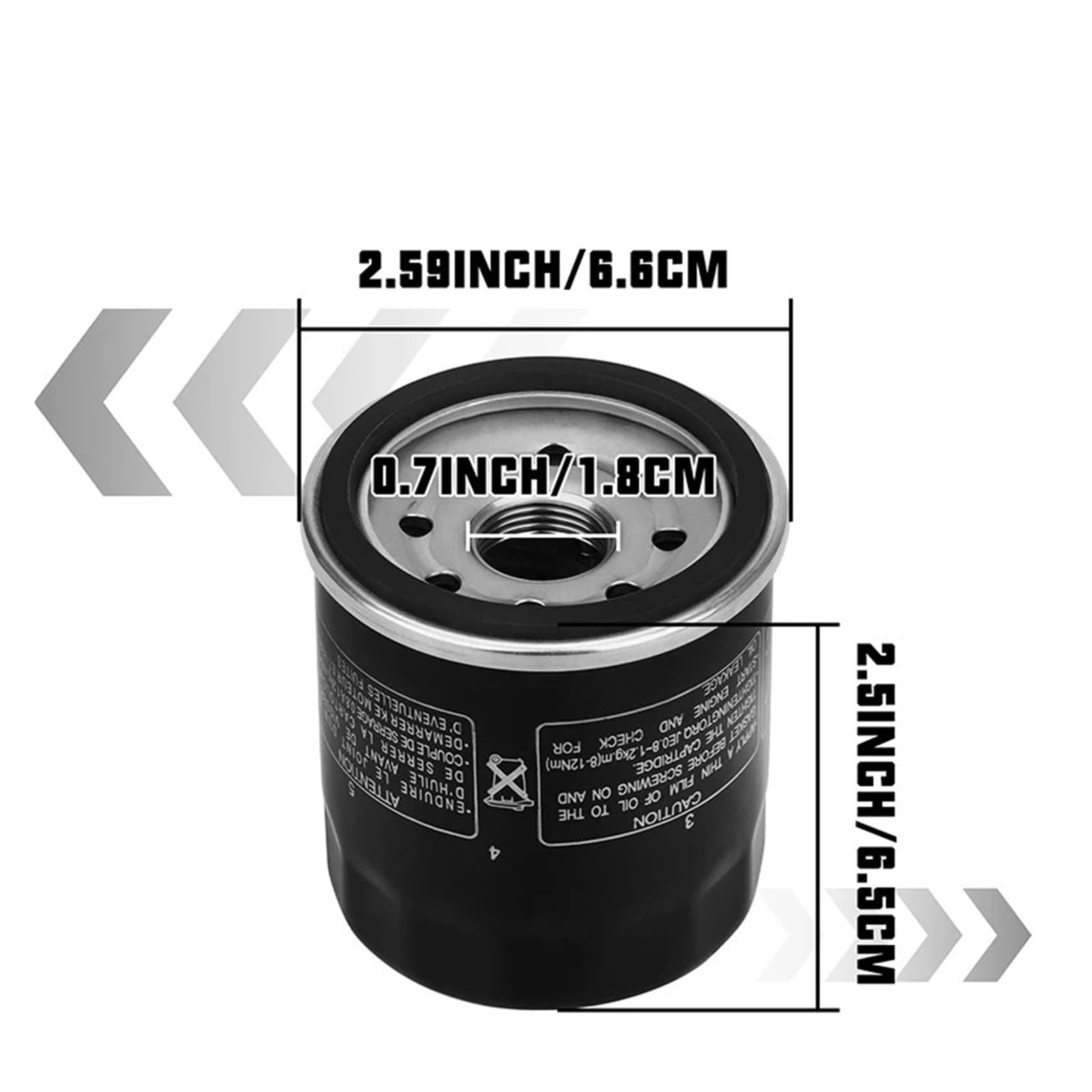 Filtro Olio Moto, Compatibile For Yamaha, FZ1 FZ6 Fazer 600 1000 FZ1N FZ1S FZ6R FZ6N FZ8 YZF R1 R3 R6 R7 XJ6 Diversion 600 FZ07 FZ09 FZ10(Black 3)