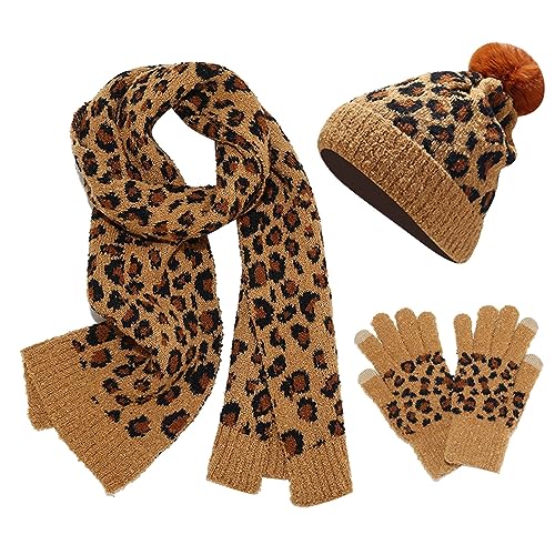 Chapeau écharpe gants ensemble pour vos sorties au marché de Noël et balades hivernales