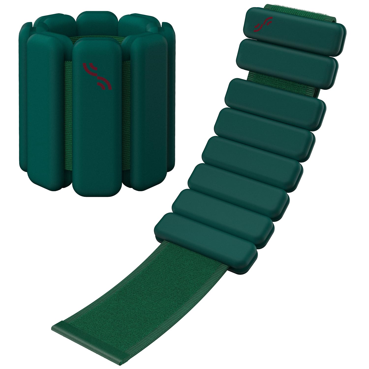 Sportneer Wrist &amp; Ankle Weights for Women Men, Silicone Weighted Bangles