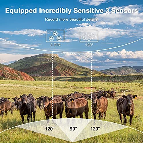 Trail Camera, Xtu Wifi Hunting Camera 24Mp 1296P Hd Game Deer Camera With Infrared Night Vision Motion Activated 0.2S Trigger Waterproof For Wildlife Monitoring, 32Gb Sd Card Included, Easy Install #TOP6