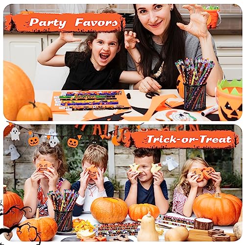 Lápices de Halloween con borrador, pack 120 unidades miniatura 3