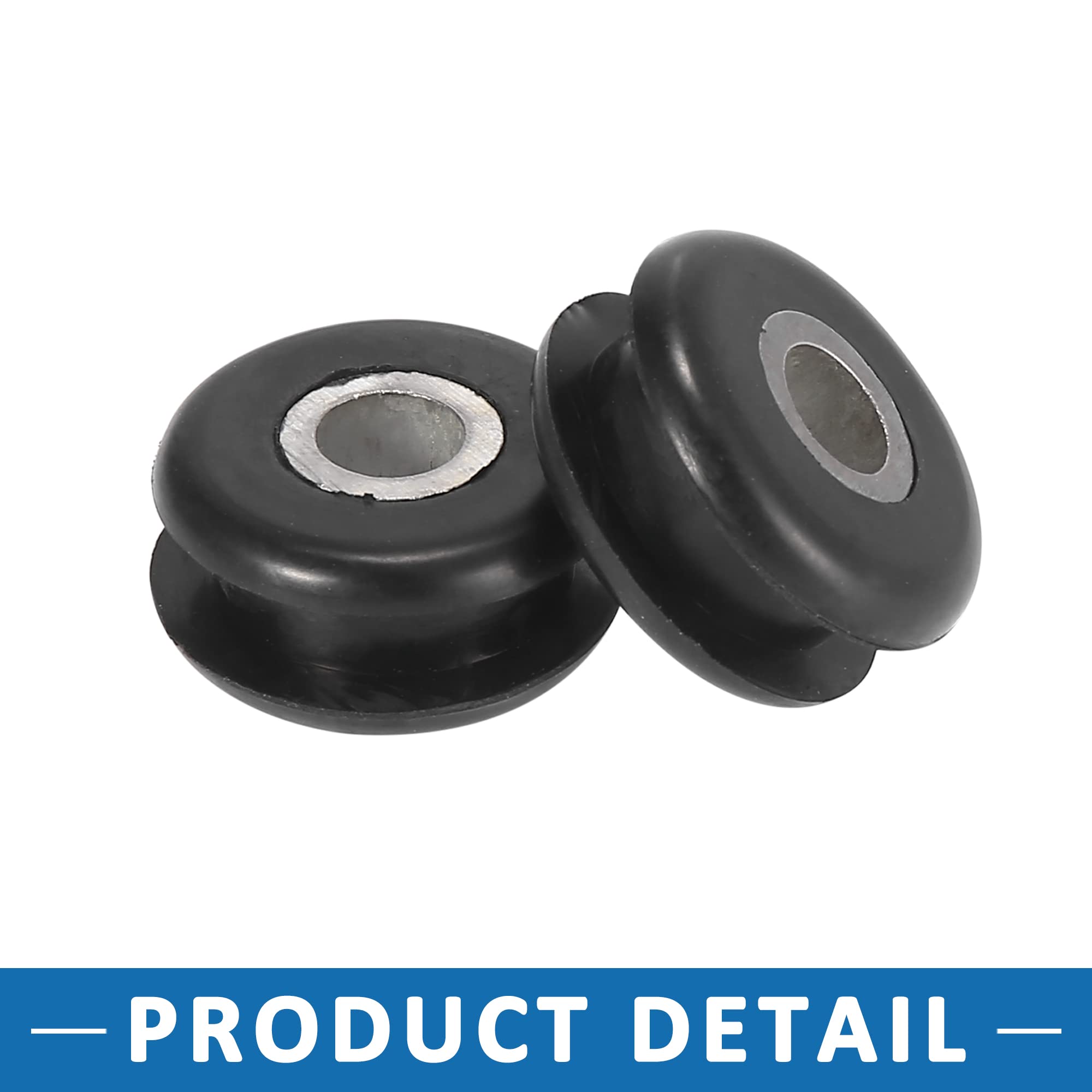 A ABSOPRO Motocicletta Gas Serbatoio Distanziali per Harley Softail 1984-1999 (Set di 6)